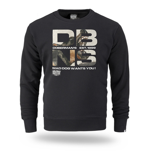 Bluza Dobermans Aggressive "DBNS" BC354 - czarna