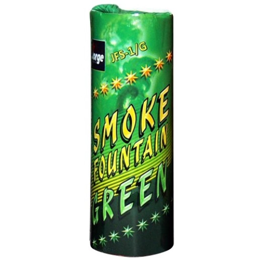 SMOKE FOUNTAIN smoke candle - green