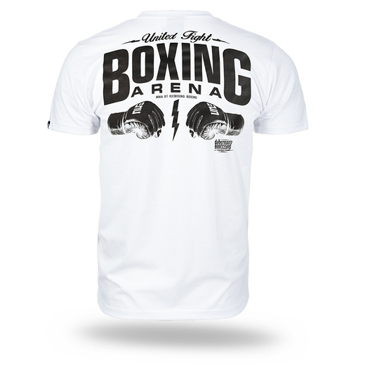 Koszulka T-shirt Dobermans Aggressive "BOXING ARENA" TS393 - biała