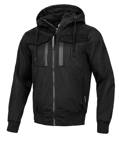 Spring jacket PIT BULL "Arillo" '22 - black