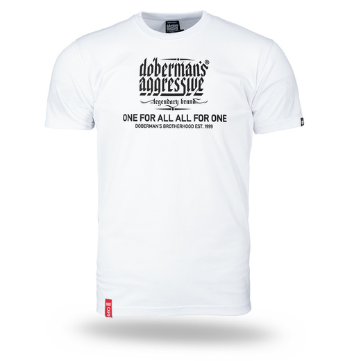 Koszulka T-shirt Dobermans Aggressive "LEGANCY TS403" - biała