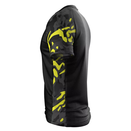 Koszulka techniczna Extreme Hobby | Black Panther - czarny/żółty