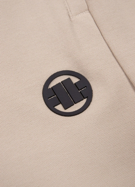 Spodenki szorty dresowe COOLMAX PIT BULL "PIQUE ROCKEY" - piaskowy