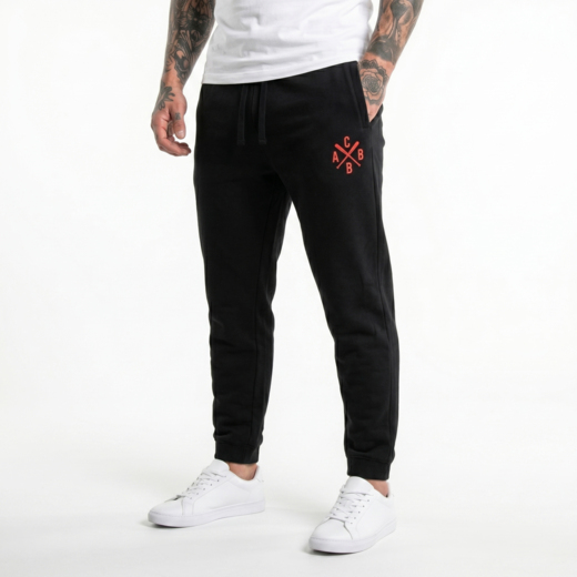Extreme Adrenaline "ACAB" Red Sweatpants - Drawstring