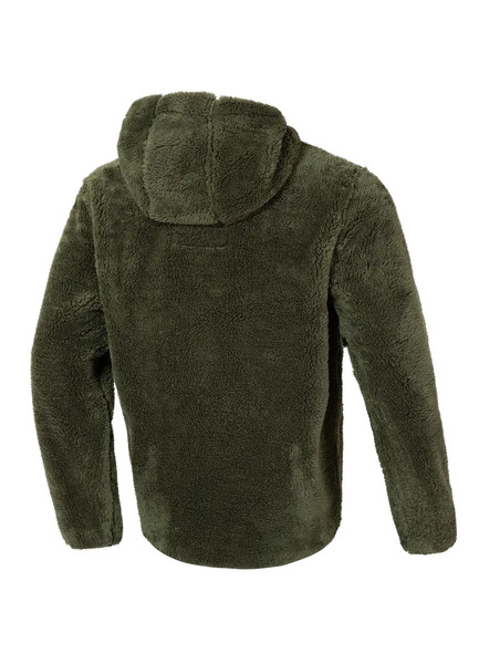 Men's hoodie PIT BULL "ARAGON" - olive