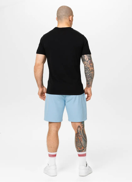 Spodenki szorty dresowe PIT BULL "PIQUE ROCKEY" - błękitne