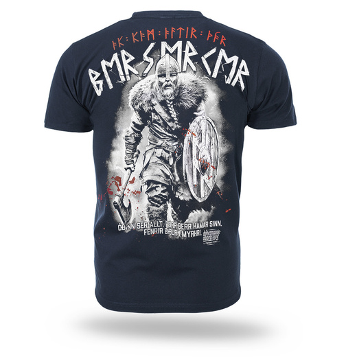Koszulka T-shirt Dobermans Aggressive "BERSERKERS II TS417" - granatowa