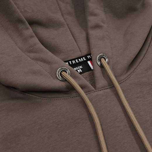 Extreme Hobby "TITLE" Men's Oversized Hoodie - Beige