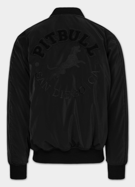 PIT BULL &quot;MANOLITO&quot; transitional baseball jacket - black/black
