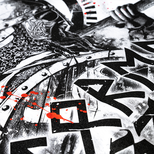 Koszulka T-shirt Dobermans Aggressive "STORMER II" TS390 - szara