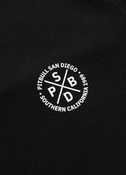 Bluza męska rozpinana PIT BULL "NEXUS" - czarny