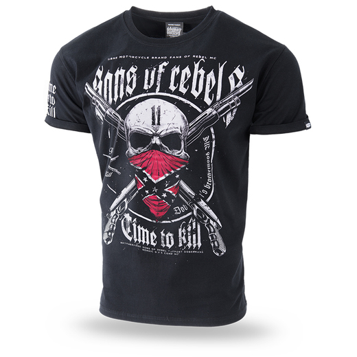 Koszulka T-shirt Dobermans Aggressive "Time to Kill TS223" - czarna