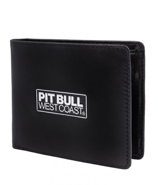 Portfel skórzany PIT BULL "Brant" - czarny