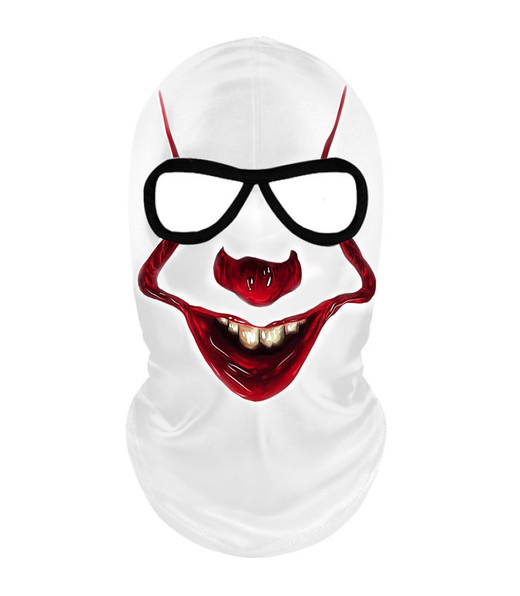 Octagon Clown white balaclava