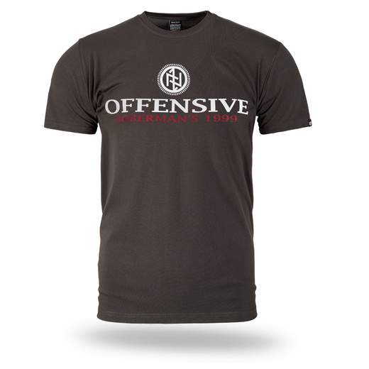 Koszulka T-shirt Dobermans Aggressive "OFFENSIVE 99 TS402" - brązowa