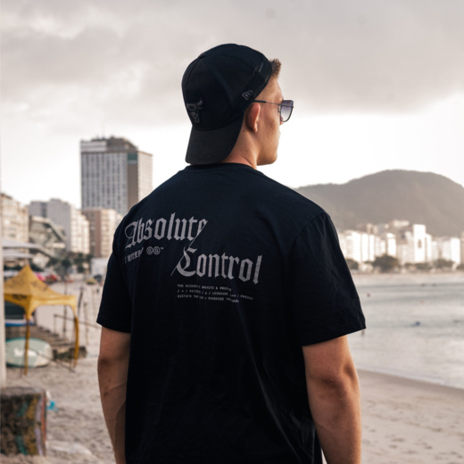Ground Game "Absolute Control" Oversize T-shirt - Black