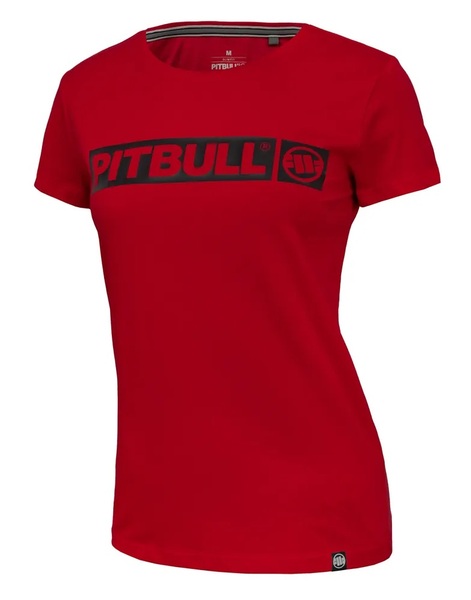 Koszulka damska PIT BULL " Hilltop" - czerwona