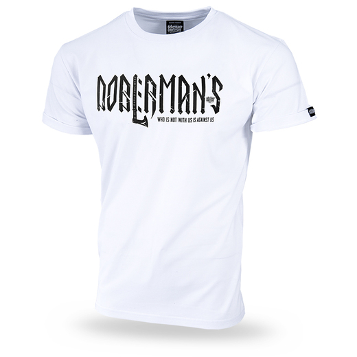 Koszulka T-shirt Dobermans Aggressive "HATCHETS" TS293B - biała