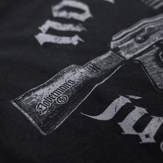 Longsleeve Dobermans Aggressive "DOBERMAN’S WEAPON " LS243" - granatowy