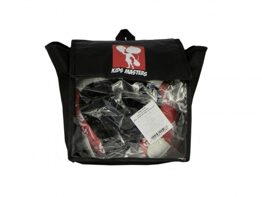 Kask treningowy dla dzieci Masters MJE - KTOP-PU-KM czerwony 