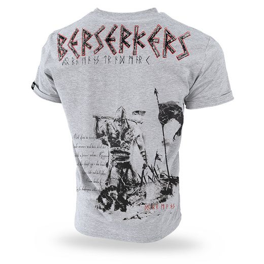 T-shirt Dobermans Aggressive &quot;BERSERKERS&quot; TS99 - gray