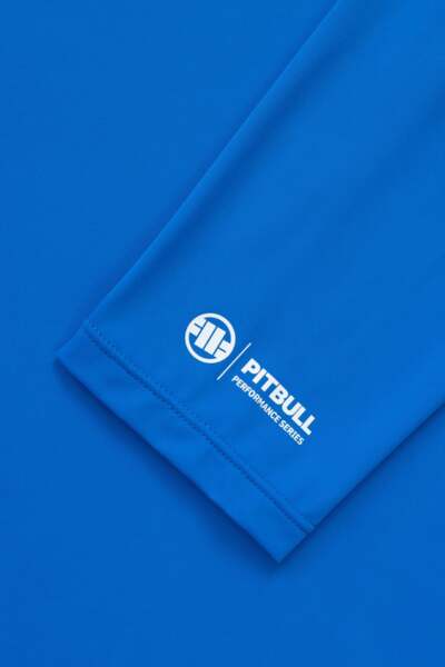 Longsleeve Mesh performance PIT BULL "RUNWAY" - niebieski