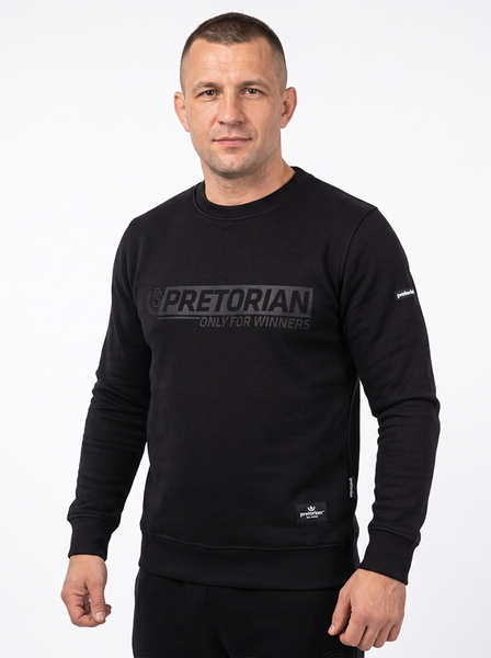 Pretorian "Side" Sweatshirt - Black/Black