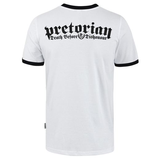 Koszulka Pretorian Ringer "Honour" - biała