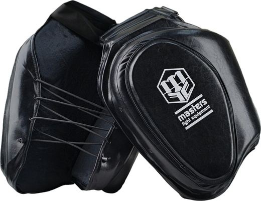 Fairtex TP3 Thigh Shields (black/white) Pair - 2 PCS