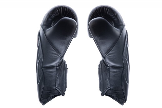 Boxing gloves TWINS SPECIAL BGVL-6 (black / black palm) "K"