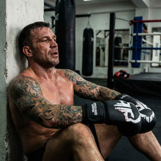 Rękawice bokserskie skórzane Ground Game "Skullz" 