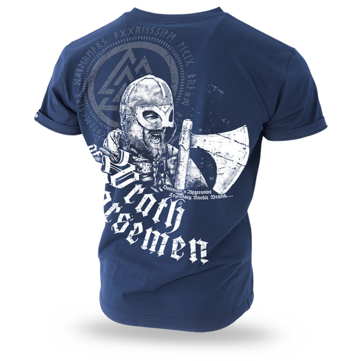 Dobermans Aggressive T-shirt &quot;Wrath Norsemen TS208&quot; - navy blue