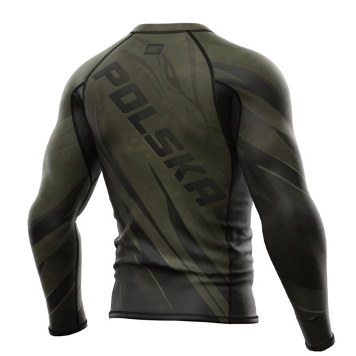 Longsleeve rashguard męski Extreme Hobby | POLSKA ULTIMATE - khaki