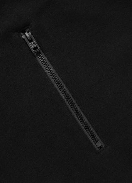 Bluza męska z kapturem PIT BULL "GIBSON" - czarno/czarna