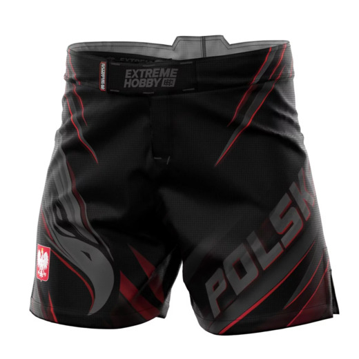 Spodenki athletic Extreme Hobby | POLSKA ULTIMATE - czarny