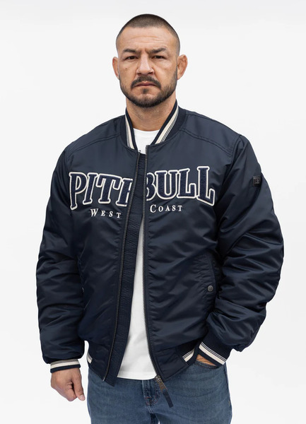 PIT BULL &quot;DETROIT&quot; transitional baseball jacket - navy blue