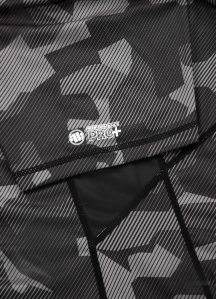 Koszulka treningowa Mesh Pit Bull "Dillard" - czarno szara