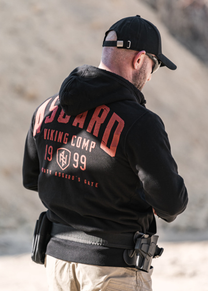 Longsleeve Dobermans Aggressive "MIGHTY ASGARD'S" LS363 - granatowy