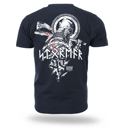 Koszulka T-shirt Dobermans Aggressive "STORMER II" TS390 - granatowa