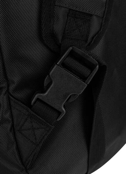 PIT BULL large &quot;Hilltop&quot; backpack - black/black