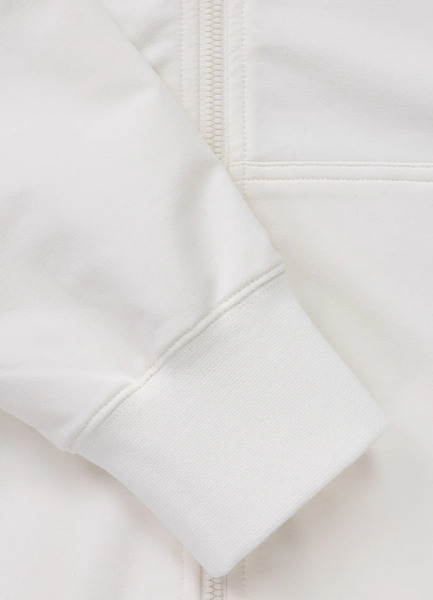 Bluza rozpinana z kapturem PIT BULL "BLACKY" - off-white