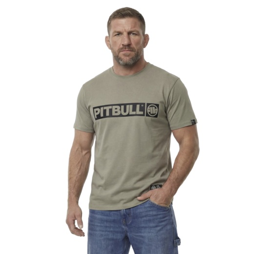 PIT BULL "Hilltop" 170 T-shirt - olive gray