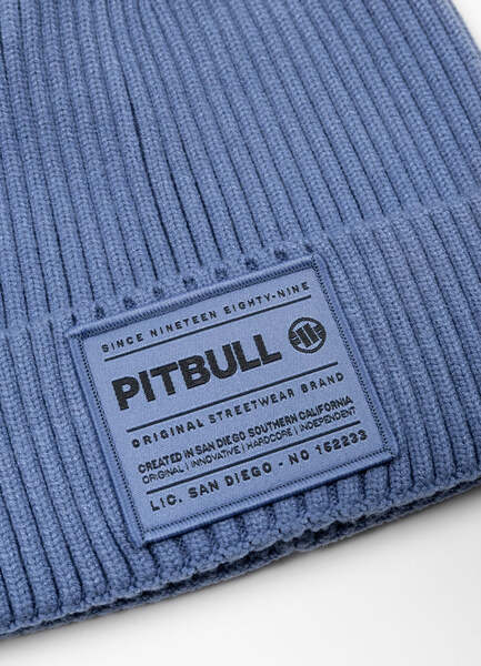 Czapka zimowa PIT BULL "DOCK" - niebieski