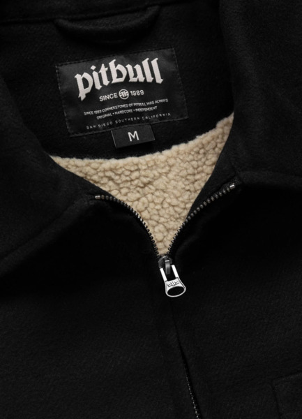 PIT BULL Stein Men's Insulated Flannel Jacket - Black