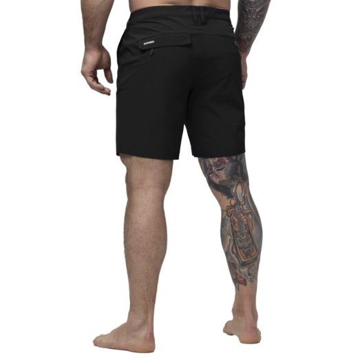 PIT BULL "HAMMOND" men's swimming shorts - black