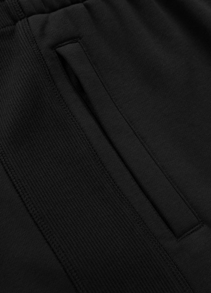 PIT BULL "BADGER" Men's Sweat Shorts - Black