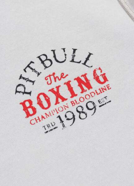 Bluza PIT BULL Washed "CHAMPION BLOODLINE" - biały