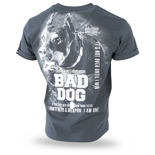 Dobermans Aggressive &quot;Bad Dog TS310&quot; T-shirt - graphite