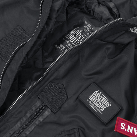 Dobermans Aggressive &quot;Offensive KU202&quot; winter jacket - black
