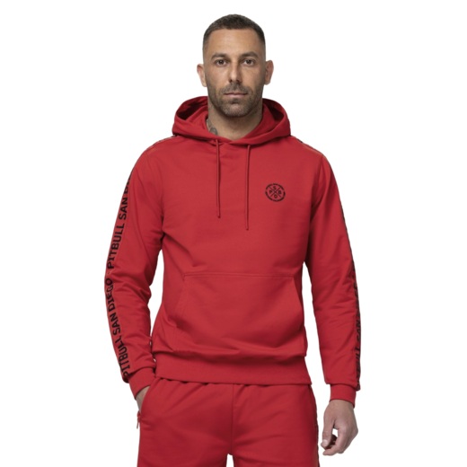 PIT BULL "TAPE PARKER" Men's Hoodie - Red